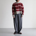 Nordic Crewneck #Red Mix [NEP-AW2525W]