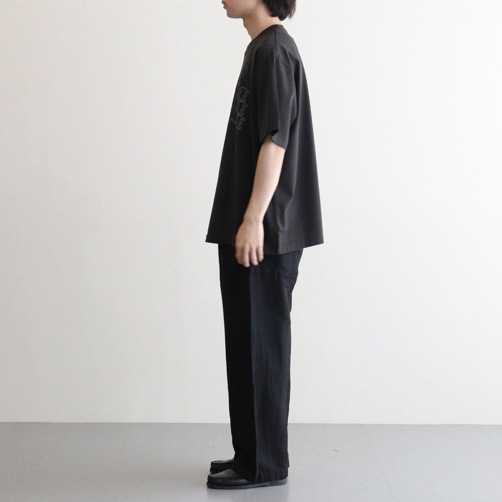 RAREGROOVE Print Tee WIDE #InkBlack×Black-PT [bROOTS25S34S26B]