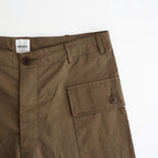 COTTON LINEN M43 TROUSERS #MILITARY GREEN [26S-BIS-PT34]