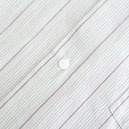 Regular Collar Stripe Wind Shirt #Gray [S26SG086]