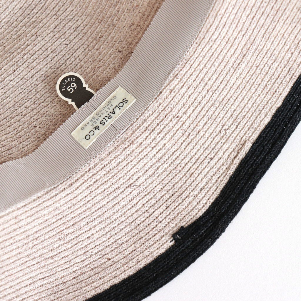 BRAID BUCKET HAT #BEIGE [Y01012]