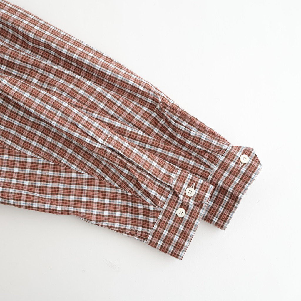 C/L PLAID LS SHIRTS #OLD ROSE [PMAV-LS01]