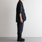 SM FIELD SHIRT SS feather nylon #BlackNavy [25s_SMMS254116]