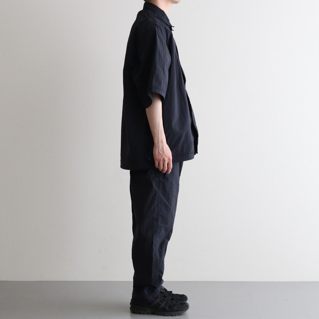 SM FIELD SHIRT SS feather nylon #BlackNavy [25s_SMMS254116]
