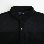Corduroy Field Insulation Shirt Jacket #Black [N26FA051]