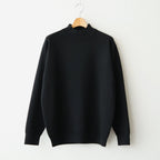 SUNSHINE CASHMERE MOCK NECK #BLACK [BN-26FM-058]