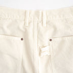 DUCK CLOTH DOUBLE KNEE PAINTER #IVORY(FADED) [PMAW-PT06]