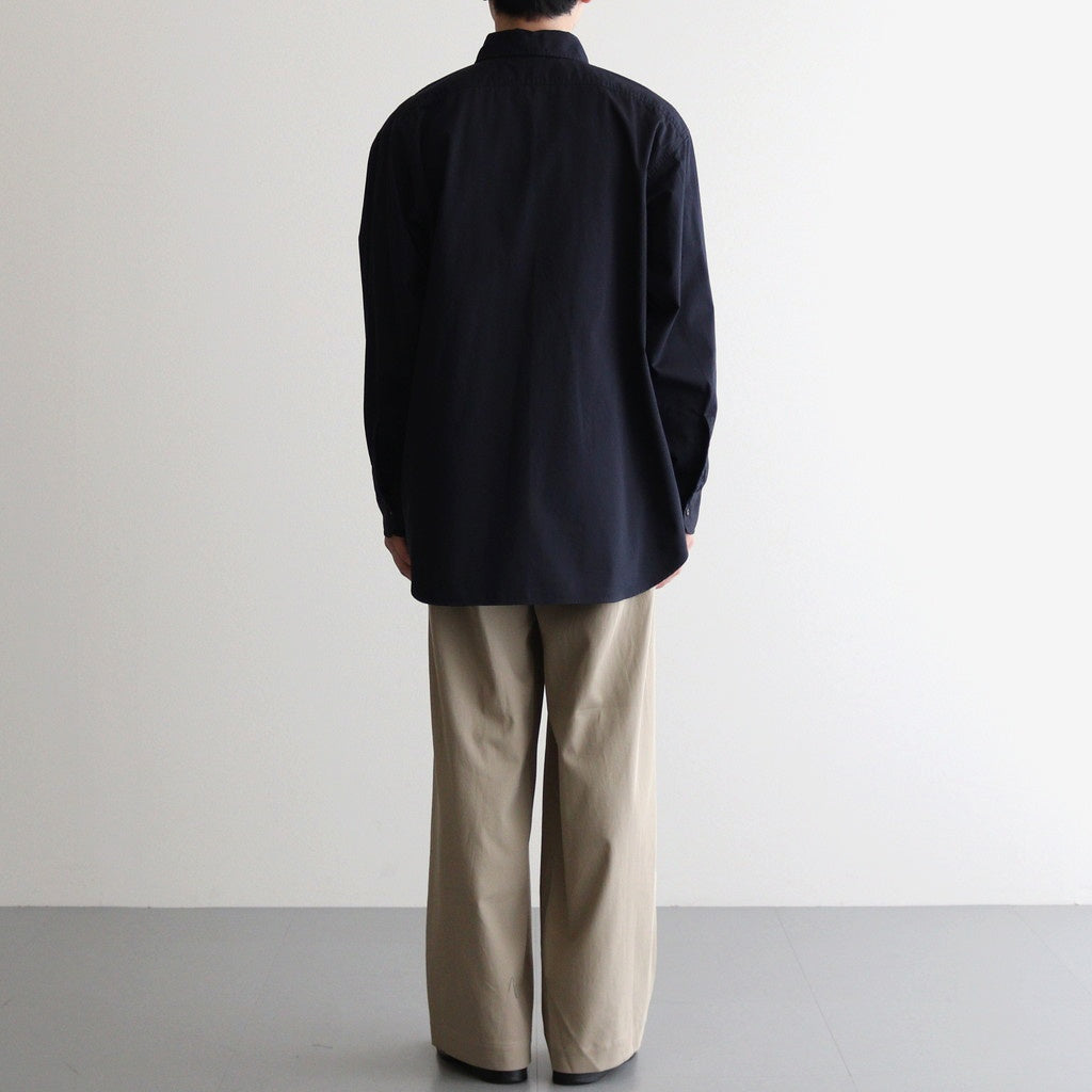 TRIPLE PLEATED EASY TROUSERS #KHAKI [A25A05PT03C]