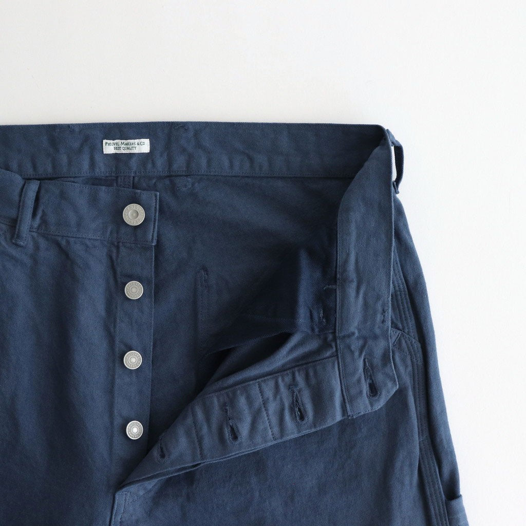 DENIM PAINTER TROUSERS #A.BLUE [PMAT-PT09]