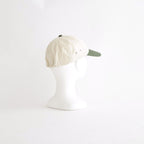 COMBINATION BILL CAP #IVORY×GREEN [PMAV-AC05]