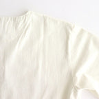 TUBE TEE (Henry-Neck) #RAW WHITE [251OJ-CT05]