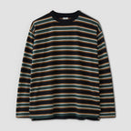 BORDER LS TOP #NAVYxIVORY [PMAQ-CL05]