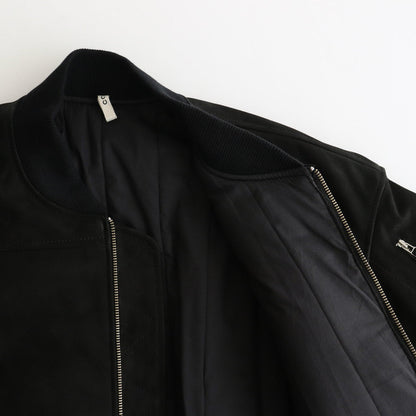 BOMBER JACKET #BLACK [SH-50-C-NUBUCK-2]