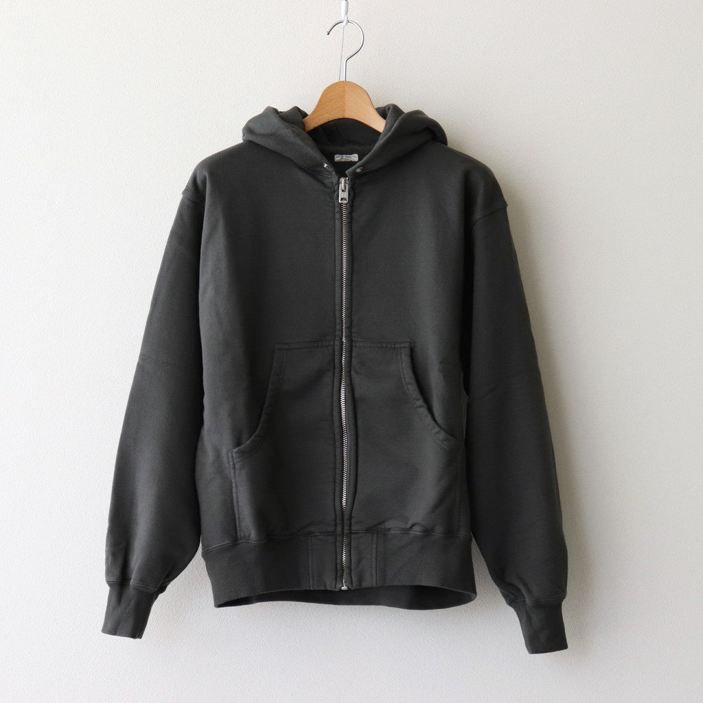 ATHLETIC FULL ZIP HOODIE #CARBON [PMAS-CL07]