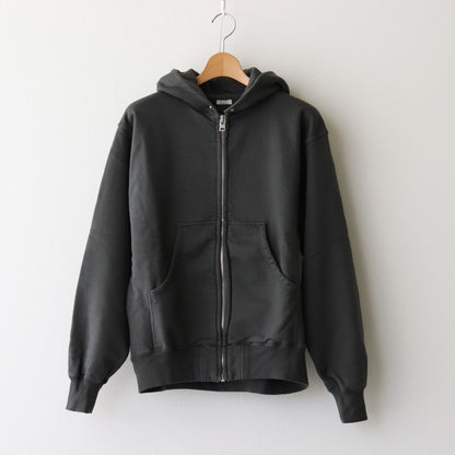 ATHLETIC FULL ZIP HOODIE #CARBON [PMAS-CL07]