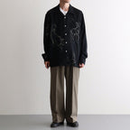 DOUBLE-PLEATED BUGS TROUSER #MOREL [261OJ-PT29]