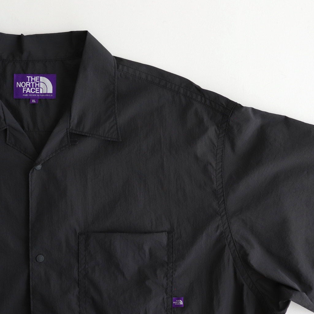Nylon Taffeta Field S/S Shirt #Asphalt Gray [N25SG055]