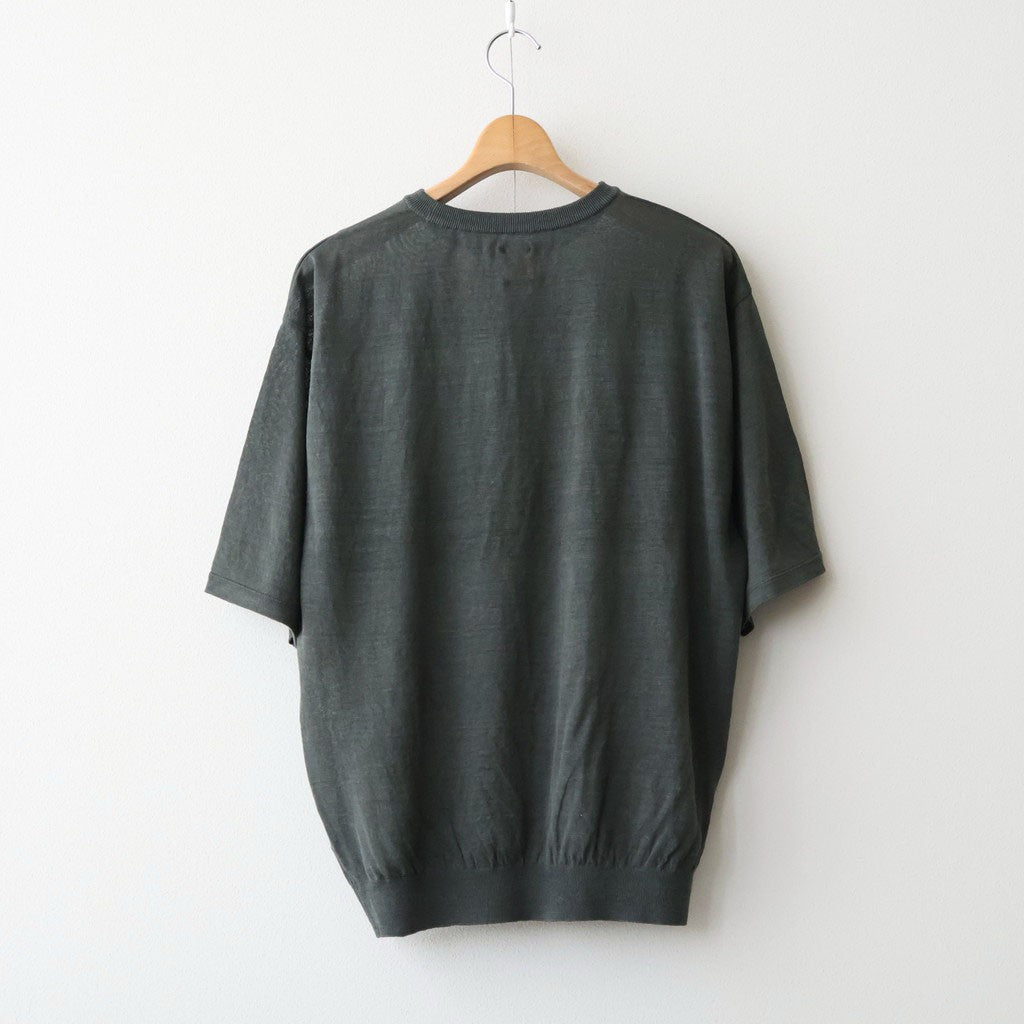 HEMP BROWSING T-SHIRT #GRAY [BN-26SM-079]