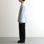 PIMA MOKLODI BASQUE TEE #SMOKE BLUE [26S-BIS-CS62]