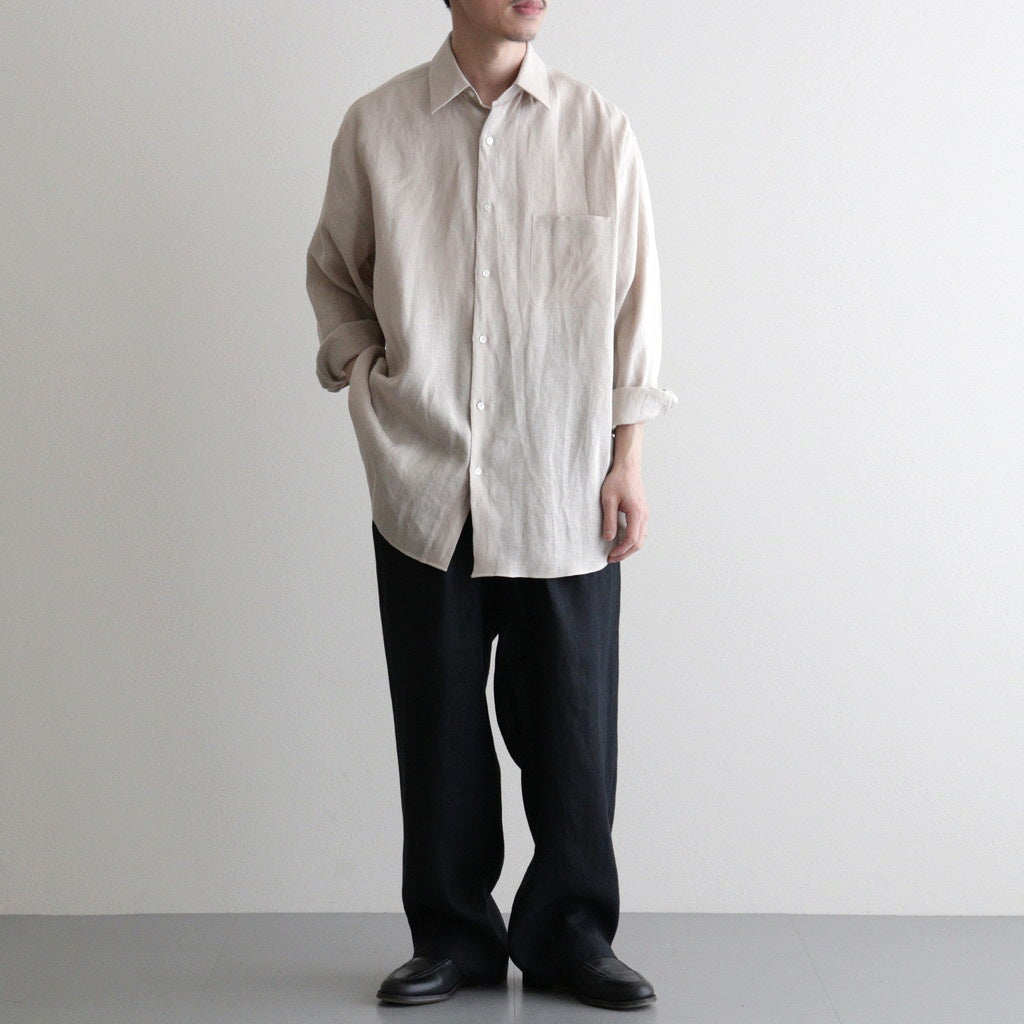 COMFORT FIT SHIRT #TAUPE [A26A22SH01C]