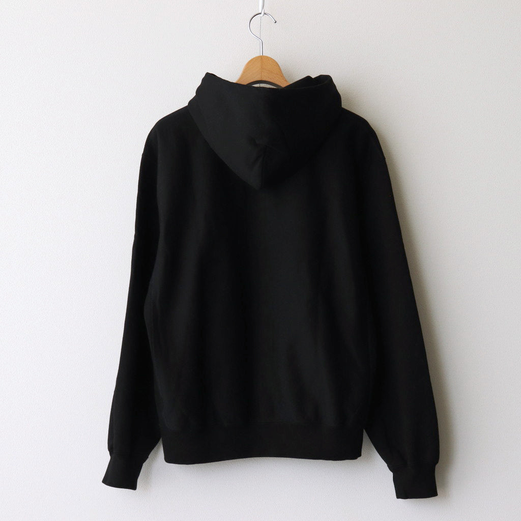 Soft&amp;Hard Sweat Hoodie ZIP #Black [bROOTS24F23]