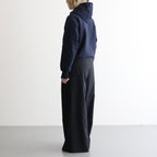 Thin-Sweat Separate-Pocket Hoodie P/O #DarkNavy [bROOTS25S20]