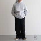 Thin-Sweat Separate-Pocket Hoodie P/O #HeatherWhite [bROOTS25S20]