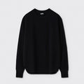HEAVY WAFFLE TOP #INK BLACK [PMAU-CL01]