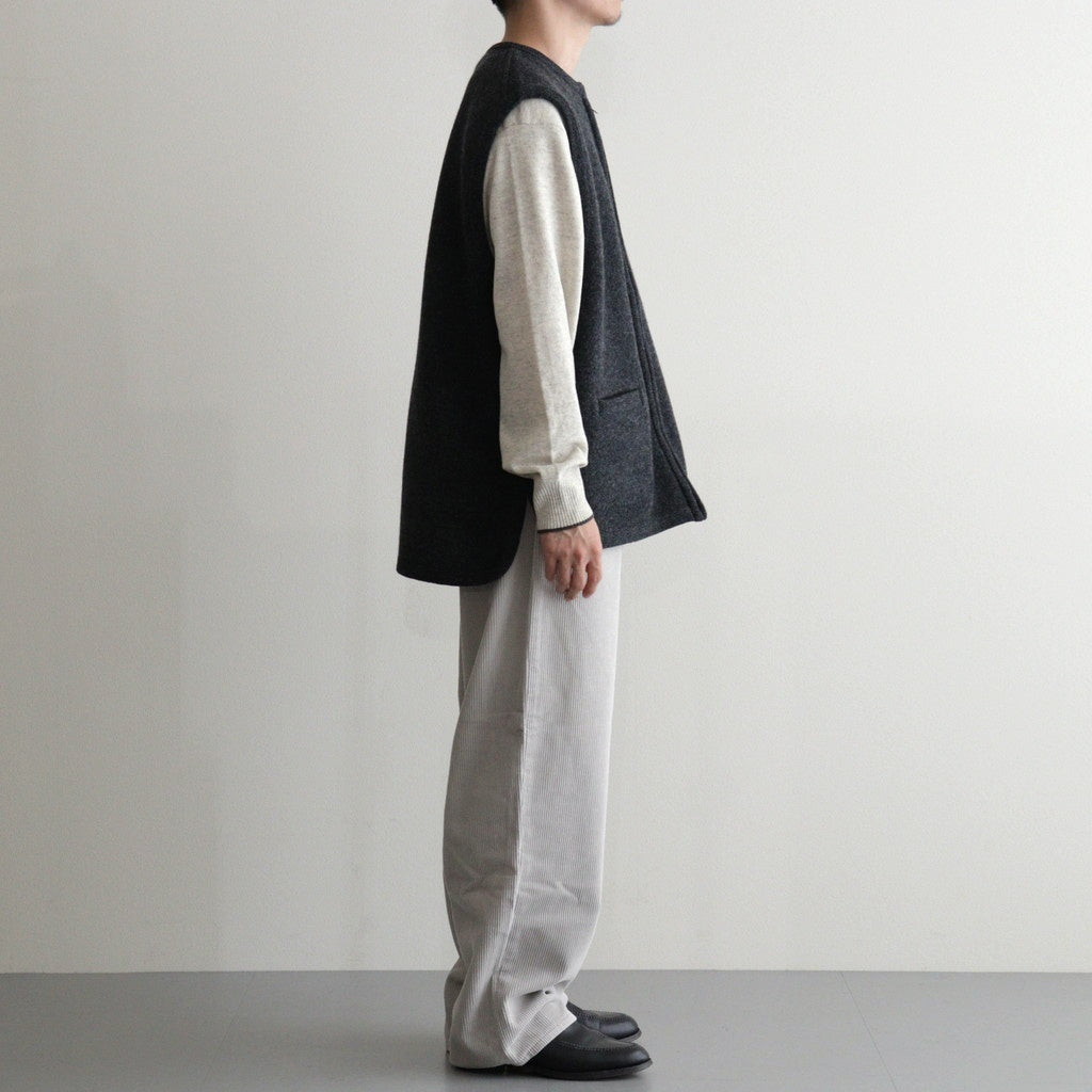 Felting Wool Kit Vest #CHARCOAL [NEP-AW2430]
