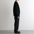 BLENDED KEMPI CREW-NECK SWEATER #ONYX [252OJ-KN01]