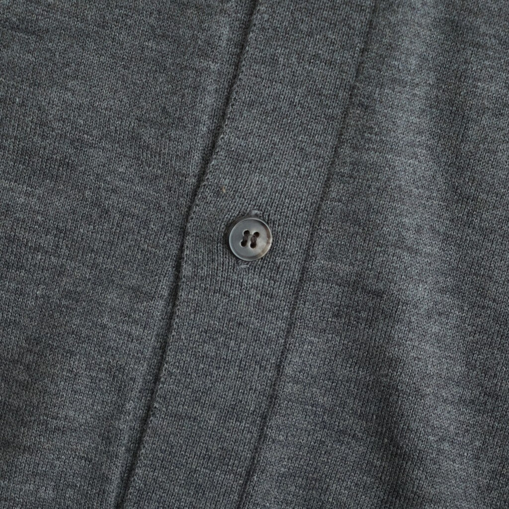 BABY WOOL POLO CARDIGAN #GRAY [BN-26FM-040]