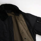 Poly-Silk Twill Modified MA1 #Black [BHS26F026]