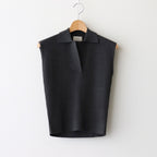 Cotton Silk Skipper Knit #CHARCOAL [NEP-SS2527W]