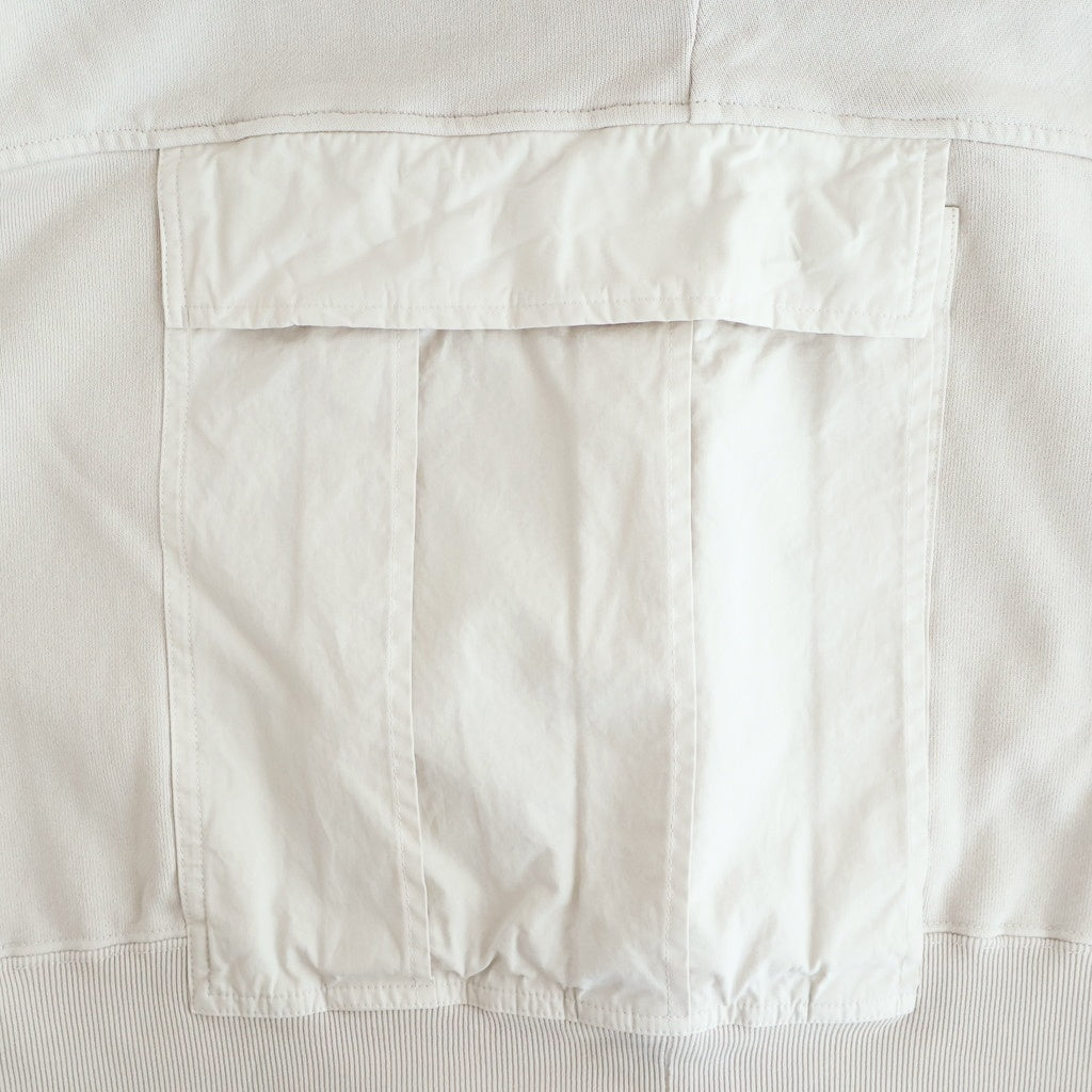 11oz Zip Up Hoodie #Stone [N25FH046]