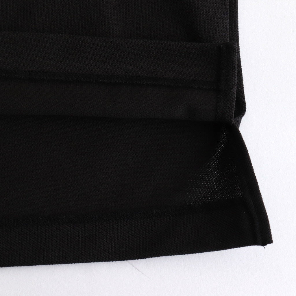 ONE BUTTON POLO S/S TEE #INK BLACK [M25A15CS02B]