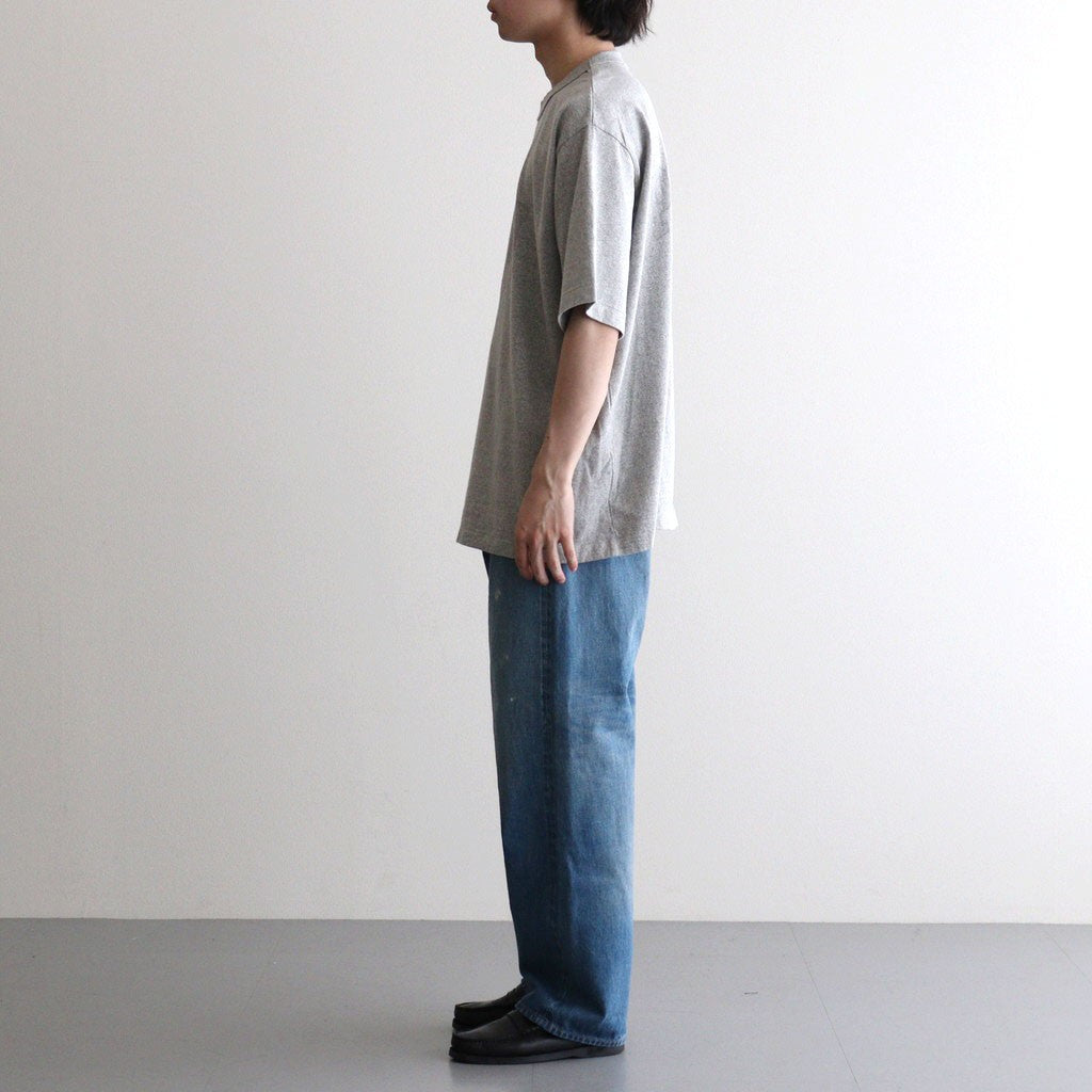 NOT-PRINCE 88/12 Print Tee WIDE #HeatherGrey×Fade/Grey-PT [bROOTS25S36S26B]
