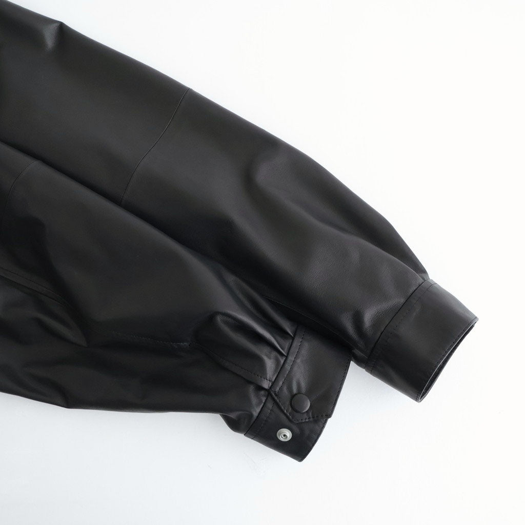 SHEEP LEATHER ZIP BZ #010 RED BLACK [17061 25004]