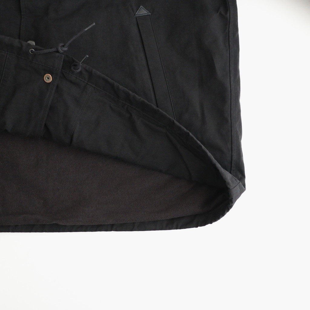 WAXED CLOTH FIELD COACH JACKET #INK BLACK [PMAW-OT04]