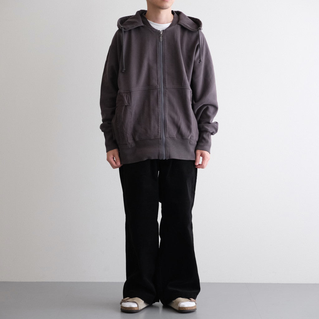 Corduroy Wide Straight Field Pants #Black [N25FC099]