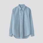 C/L LS WORK SHIRT #CHINA BLUE [PMAV-LS05]