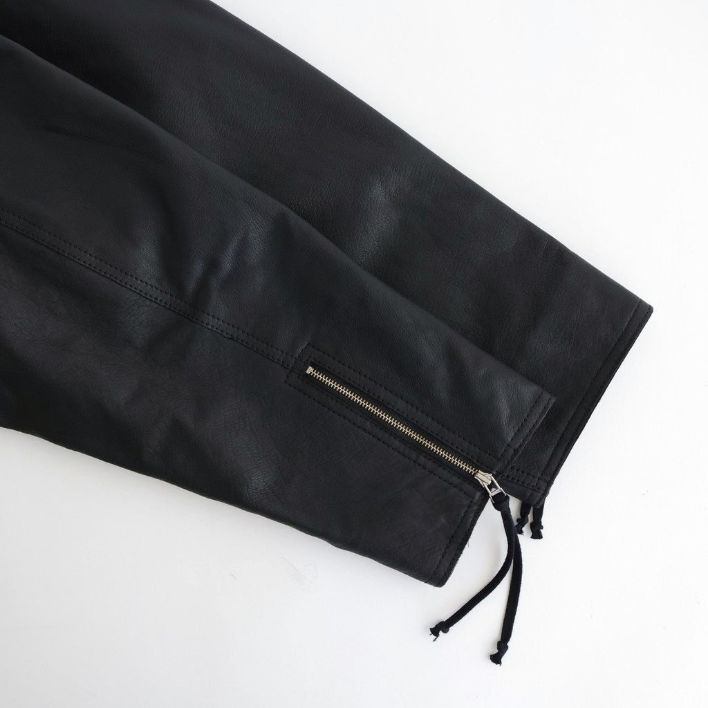 BAGGY RIDER JACKET #BLACK [SH-02-SW-COW-4]