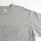 NOT-PRINCE 88/12 Print Tee WIDE #HeatherGrey×Fade/Grey-PT [bROOTS25S36S26B]