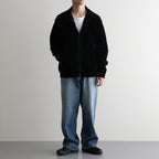 FULL ZIP TRACK JACKET #DARK NAVY [M25C19CS01C]