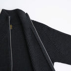 SIGNATURE DRIVERS KNIT #CHARCOAL [BN-26FM-049]