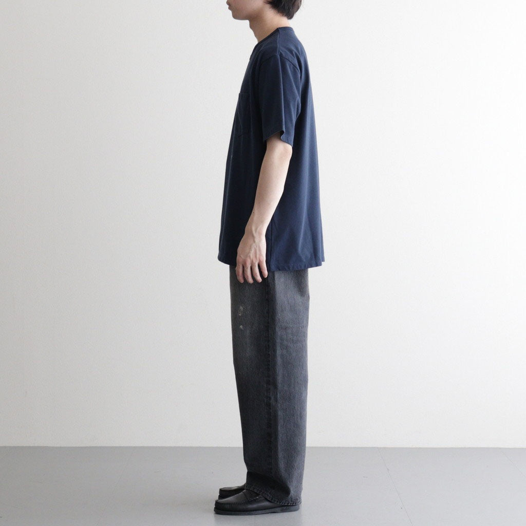 COOLMAX Jersey Pocket Tee #Navy [S25SI114]