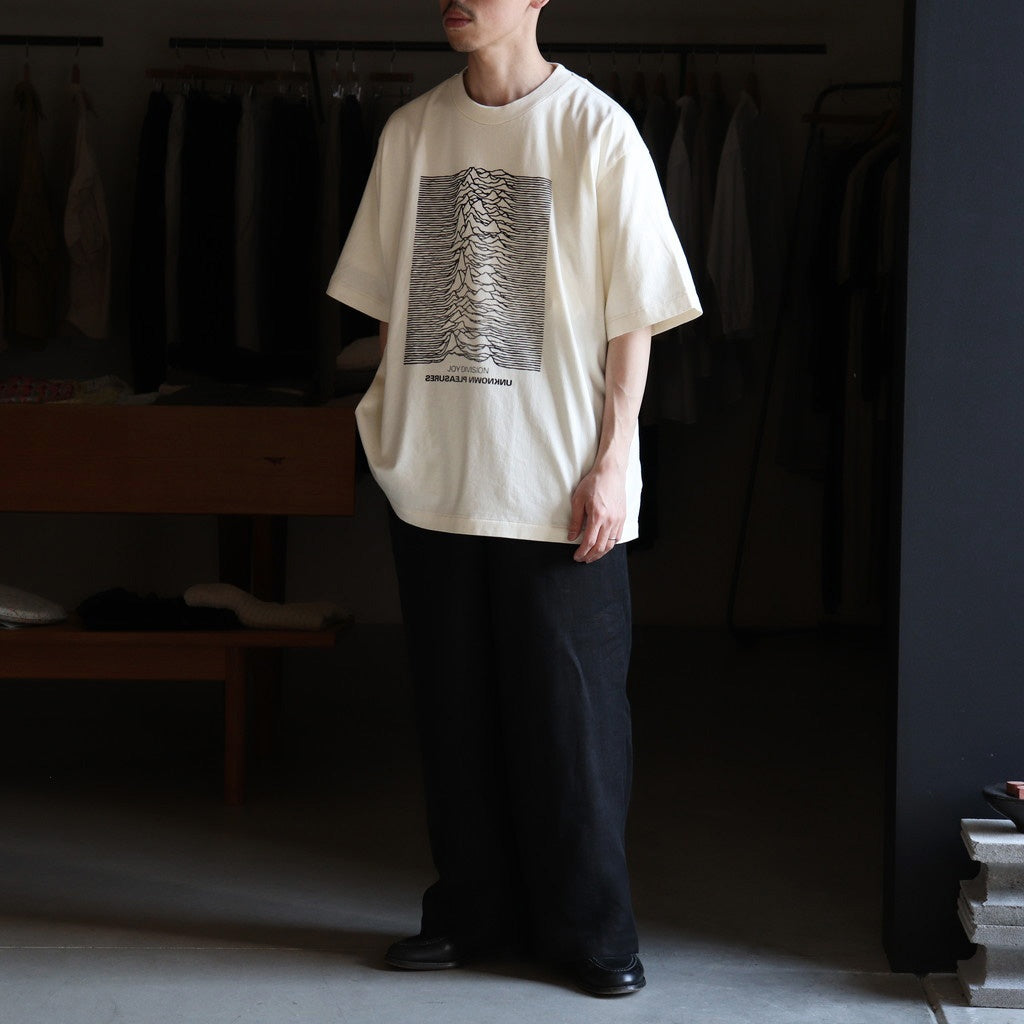 JD UNKNOWN PLEASURES Invert WIDE #Ivory [bROOTS25S34S26JD001]