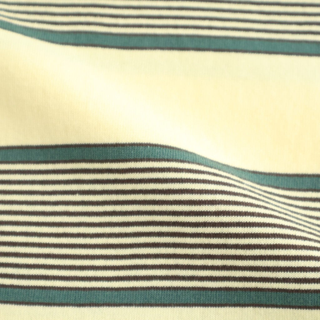 BORDER SS TOP #P.YELLOW x VIRIDIAN [PMAV-CS04]