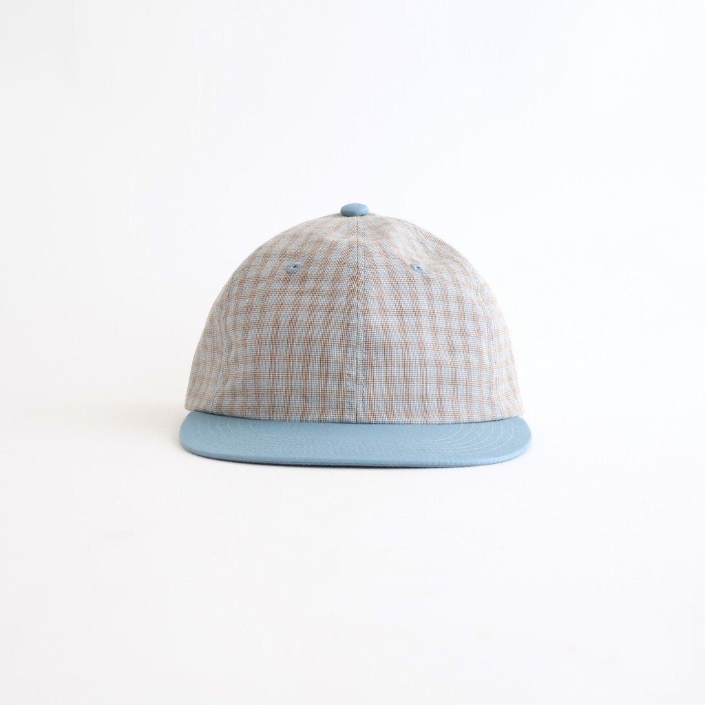 MADRAS CHECK CAP - DANNYBOY #LIGHT BLUE [Z01004]