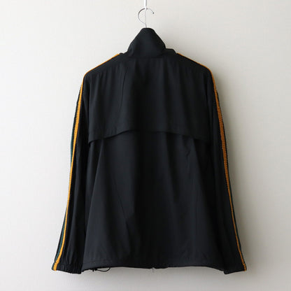 TRACK JACKET POLYESTER #BLACK [DNS25B03]