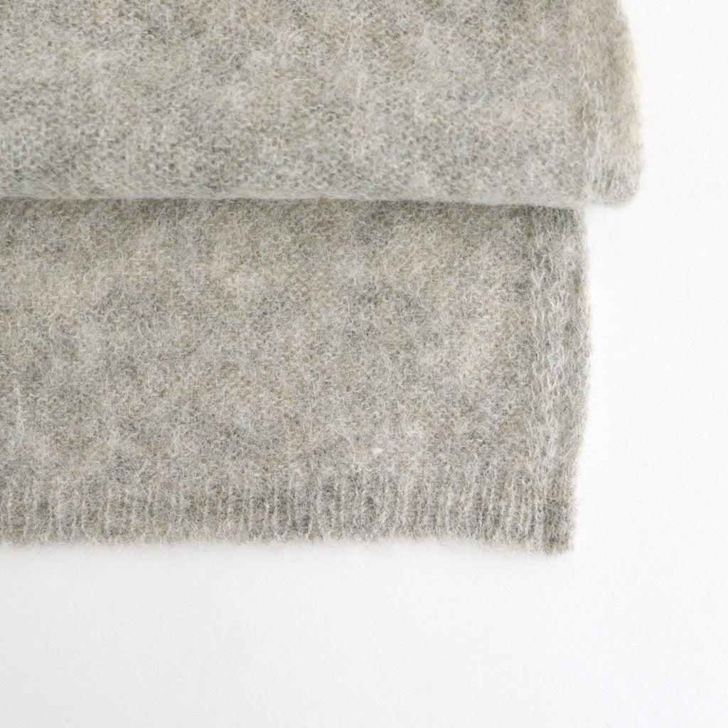 FAIRY ALPACA KN HENLY NECK #020 FOG [16852 60036]